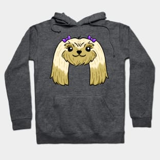 Cute mid long haired shih tzu Hoodie